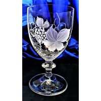 LsG-Crystal Univerzální skleničky multifunkční ručně ryté broušené dekor Víno ...
